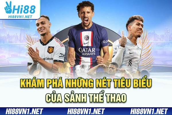 Khám phá những nét tiêu biểu của sảnh thể thao