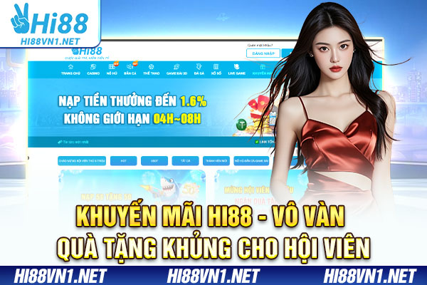 Khuyến Mãi Hi88 - Vô Vàn Quà Tặng Khủng Cho Hội Viên