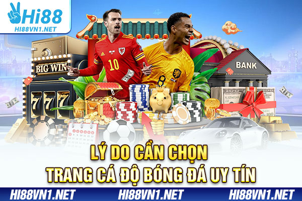 Lý do cần chọn trang cá độ bóng đá uy tín