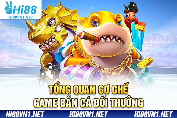 Tổng quan cơ chế game bắn cá đổi thưởng